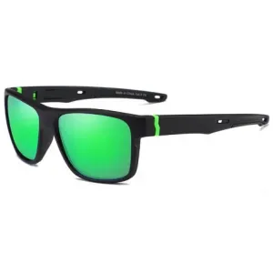 KDEAM Oxford 3 slnečné okuliare, Black / Green (GKD020C03)