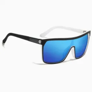KDEAM Stockton 2 slnečné okuliare, Black & White / Blue (GKD022C02)