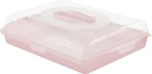 Kinekus Dóza na potraviny plastová, 45x35x11cm PARTY ružovo-fialová #1803007