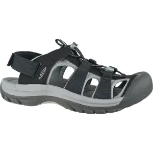 KEEN Rapids H2 Men Pánske hybridné letné sandále 10004577KEN black/steel grey 10,5(45)