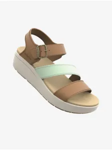 Keen ELLECITY BACKSTRAP W Dámske sandále, hnedá, veľkosť 37.5 #6815937