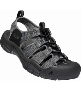 Keen Men's Newport H2 Sandal Black/Slate Grey 43 Pánske outdoorové topánky