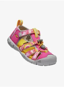 Keen SEACAMP II CNX YOUTH Juniorské sandále, ružová, veľkosť 29