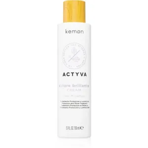 Kemon Actyva Colore Brilliante Cream bezoplachová starostlivosť pre farbené vlasy 150 ml