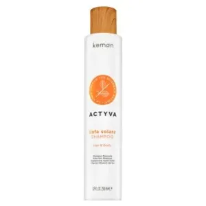 Kemon Actyva Hair & Body After Sun Shampoo šampón a sprchový gél 2v1 pre vlasy namáhané slnkom 250 ml
