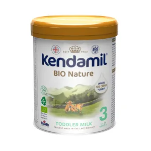 KENDAMIL 3 Organic, BIO Nature batoľacie mlieko, s DHA (12 - 36 mesiacov) 1x800 g