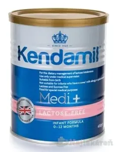 KENDAMIL Medi Plus Lactose Free dojčenská výživa na diétny režim (od narodenia) 1x 400g