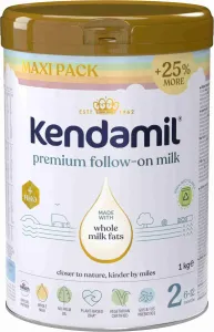 KENDAMIL Premium 2 HMO+ následná mliečna dojčenská výživa (od ukonč. 6. mesiaca) 1 kg