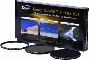 Kenko Smart Filter 3-Kit Protect/CPL/ND8 67mm Filter na objektívy