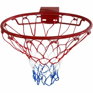 Kensis 68612 68612 - Basketbalový kôš so sieťkou, červená, veľkosť