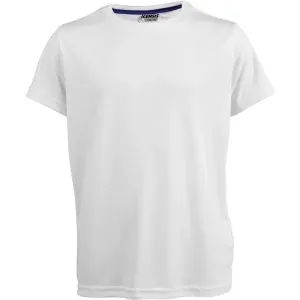 Kensis REDUS JNR Chlapčenské športové tričko, biela, veľkosť #6791850