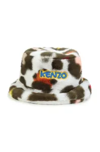 Detský klobúk Kenzo Kids béžová farba