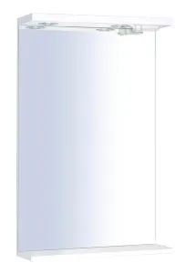 Zrkadlo s osvetlením Keramia Pro 60x80 cm biela PROZRCK60IP