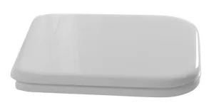 WALDORF WC sedátko Soft Close, polyester, biela / bronz 418601