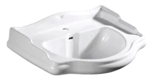 KERASAN - RETRO keramické umývadlo 73x54cm, biela 104701