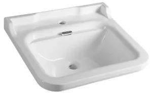 KERASAN - WALDORF keramické umývadlo 60x55cm, biela 4140K1