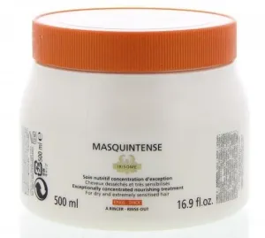 Kérastase Nutritive Masquintense Irisome 500 ml maska na vlasy pre ženy na šedivé vlasy; na jemné vlasy