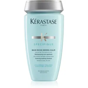 Kérastase Upokojujúci šampón pre citlivú vlasovú pokožku a suché vlasy Bain Riche Dermo-Calm(Hypoallergenic Cleansing Soothing Shampoo Sensitive Scalp #873107