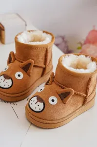Children's insulated camel snow boots Vavena