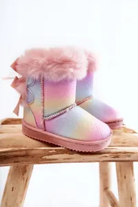 Dievčenská zimné topánky Kesi i521_21920