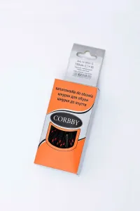 Corbby Trekking Black Red Laces #7436201