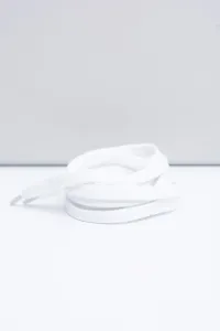 Corbby White Flat Laces #5561433