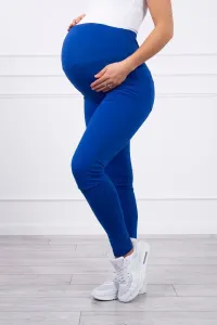 Cotton maternity pants mauve-blue #8365054