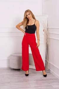 Široké nohavice červené #5192771