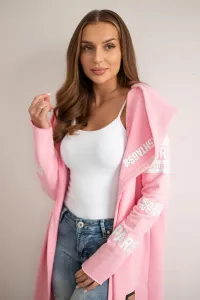 Coatee with subtitles light pink #8784999