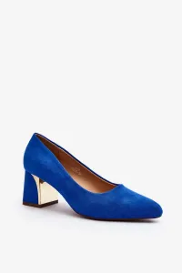 Blue Stelloria high-heeled pumps #8773407