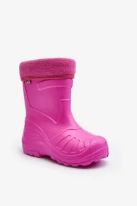 Children's insulated rain boots Befado pink #8785255