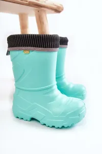 Children's insulated rain shoes Befado 162X305 Mint
