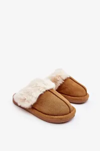 Children's slippers with fur Camel Befana #8843988