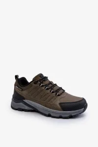 Khaki McBraun Mens Hiking Boots #9481765