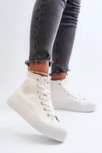 Lee Cooper Women's High Sneakers White #9500942