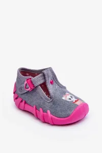 Befado Ankle Boots Slippers 110P480 Grey and Pink