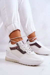 Womens Sneakers On Wedge Cross Jeans JJ2R4028C white #4979706