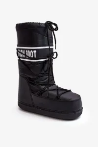 Women's Snow High Boots Black Venila