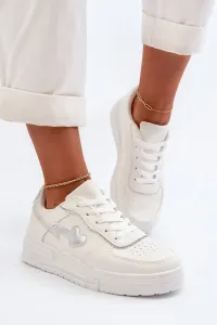 Women's White Zeparine Platform Sneakers #9505991