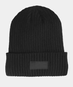 Men's insulated winter hat 4F black #8810889