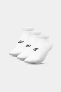 Men's Casual Socks 4F 3-PACK White #8955359