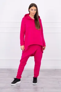 Set with trousers Baggy fuchsia