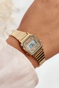 Women's Digital Retro Bracelet Watch Ernest Gold