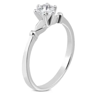 Luxury II surgical steel engagement ring #8487533