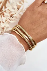 Women's Gold Bracelet Made of Surgical Steel