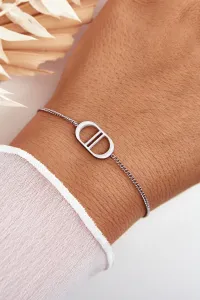 Women's Silver Stainless Steel Bracelet