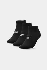 4F Women's 3-BACK Socks Black