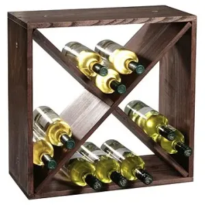 Kesper Stojan na víno z borovice 50 × 50 × 25 cm