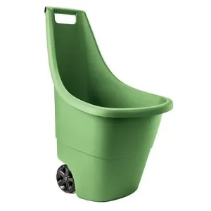 Vozík Keter® EASY GO 50 lit., 51x56x84 cm, zelený, na záhradný odpad