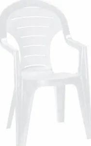 KETER Záhradná stolička BAIRE | biela